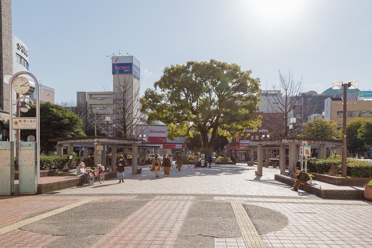 西鉄大橋駅からの道のり