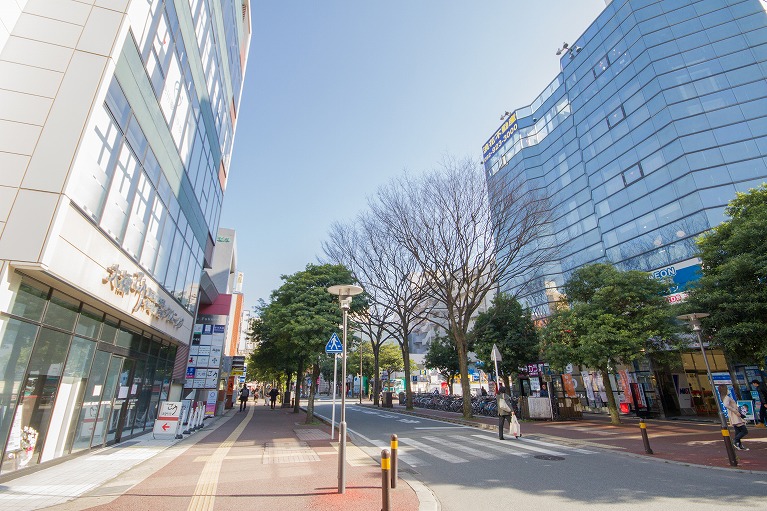 西鉄大橋駅からの道のり